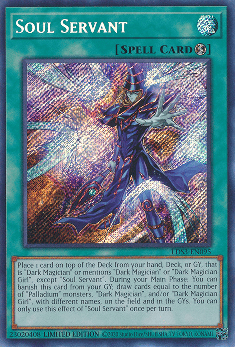 Soul Servant [LDS3-EN095] Secret Rare - Yugioh Cards For Your TCG Needs!