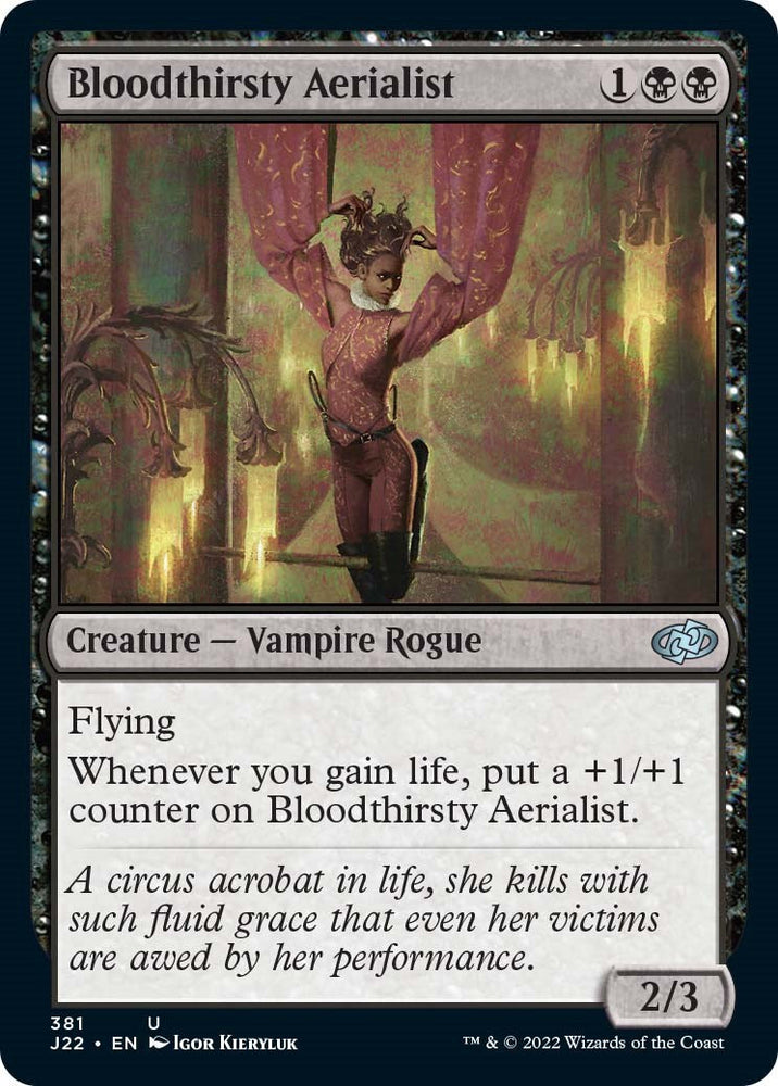 Bloodthirsty Aerialist [Jumpstart 2022] Magic: The Gathering