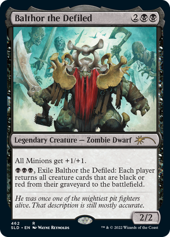 Balthor the Defiled [Secret Lair Drop Series] Magic: The Gathering
