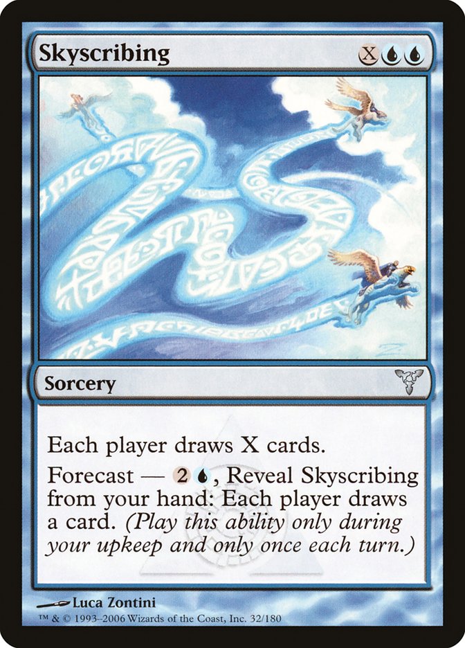 Skyscribing [Dissension] Magic: The Gathering