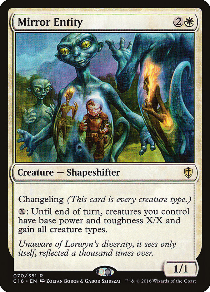 Mirror Entity [Commander 2016] Magic: The Gathering