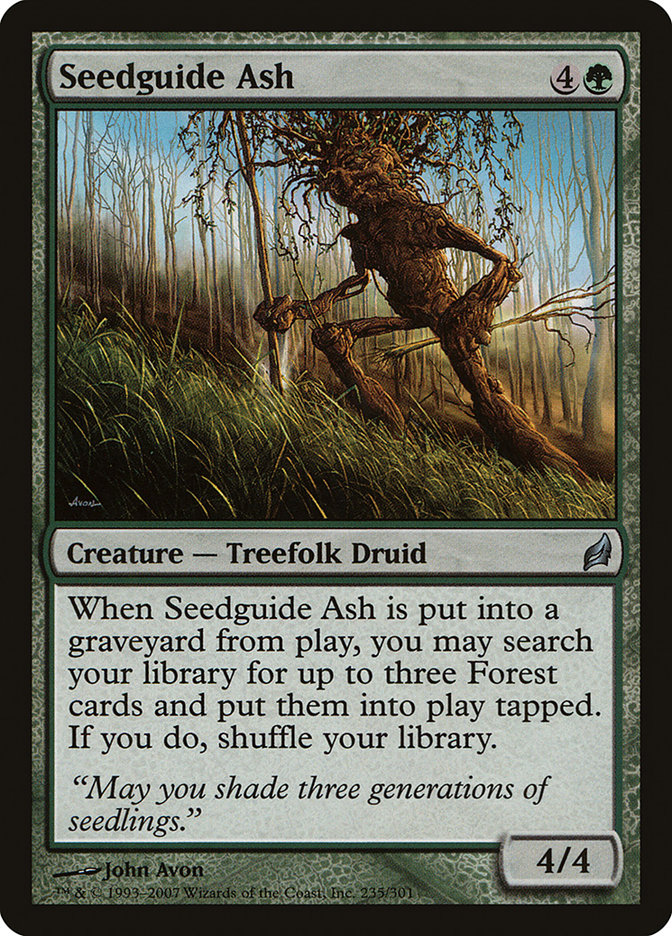 Seedguide Ash [Lorwyn] Magic: The Gathering