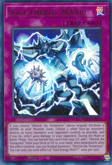 Soul Energy MAX!!! [MP22-EN272] Ultra Rare - Yugioh Cards For Your TCG Needs!