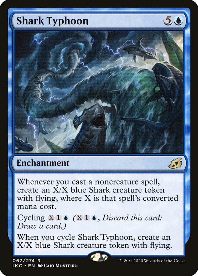 Shark Typhoon [Ikoria: Lair of Behemoths] Magic: The Gathering