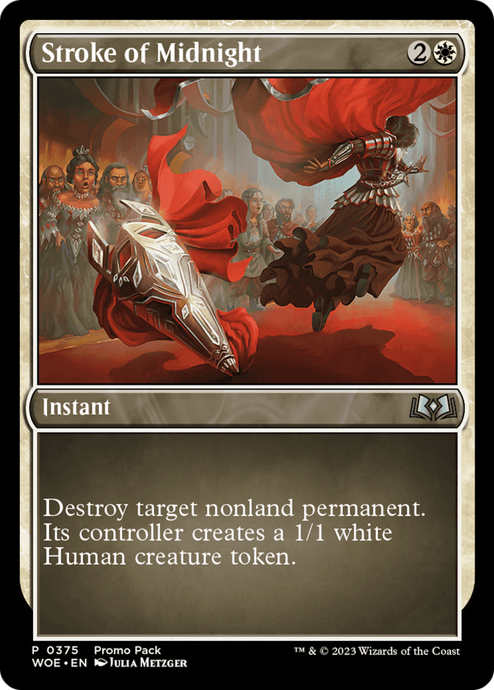 Stroke of Midnight (Promo Pack) [Wilds of Eldraine Promos] Magic: The Gathering