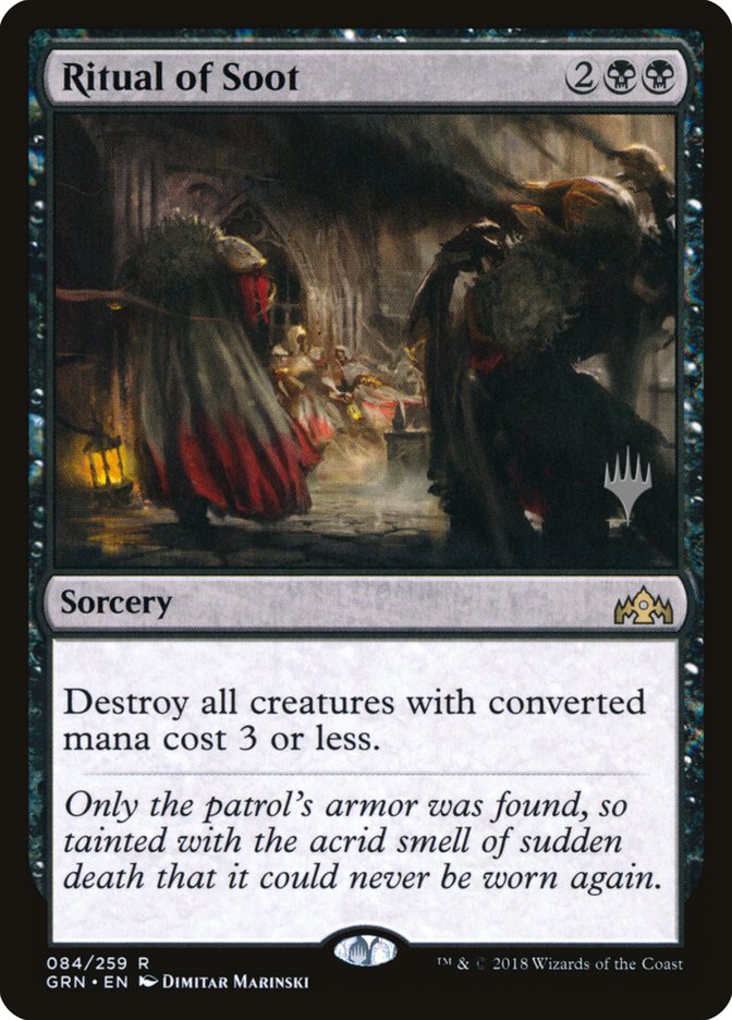 Ritual of Soot (Promo Pack) [Guilds of Ravnica Promos] Magic: The Gathering