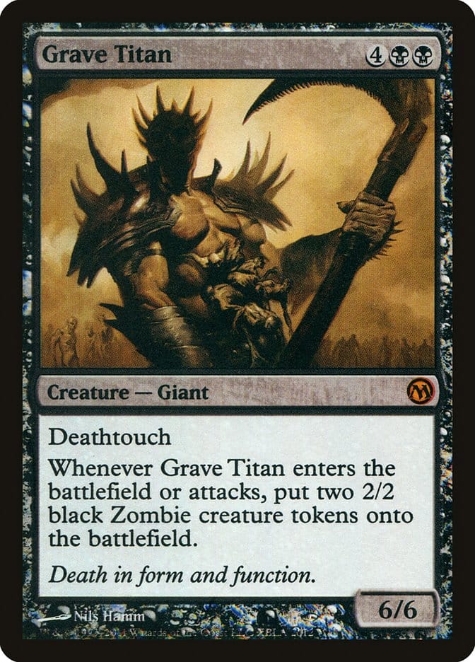 Grave Titan (Duels of the Planeswalkers Promos) [Duels of the Planeswalkers Promos 2011] Magic: The Gathering