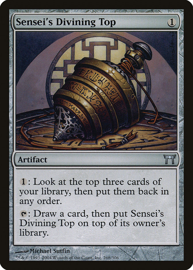 Sensei's Divining Top [Champions of Kamigawa] Magic: The Gathering