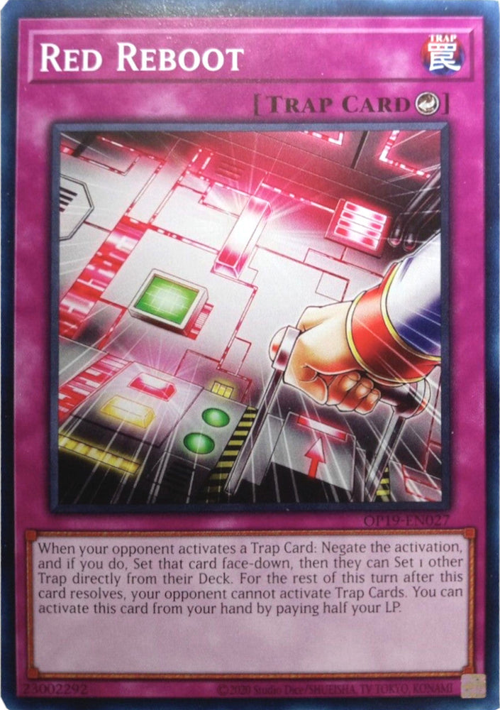 Red Reboot [OP19-EN027] Common Yu-Gi-Oh!