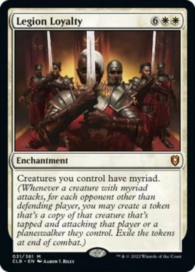 Legion Loyalty [Commander Legends: Battle for Baldur's Gate] Magic: The Gathering