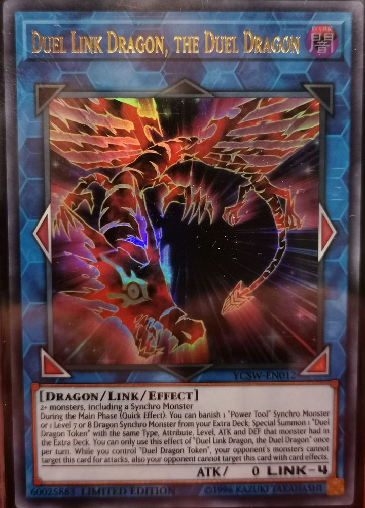 Duel Link Dragon, the Duel Dragon [YCSW-EN012] Ultra Rare Yu-Gi-Oh!