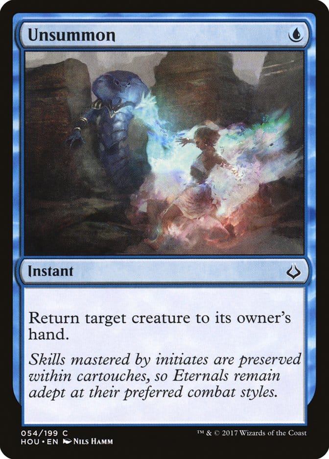 Unsummon [Hour of Devastation] Magic: The Gathering