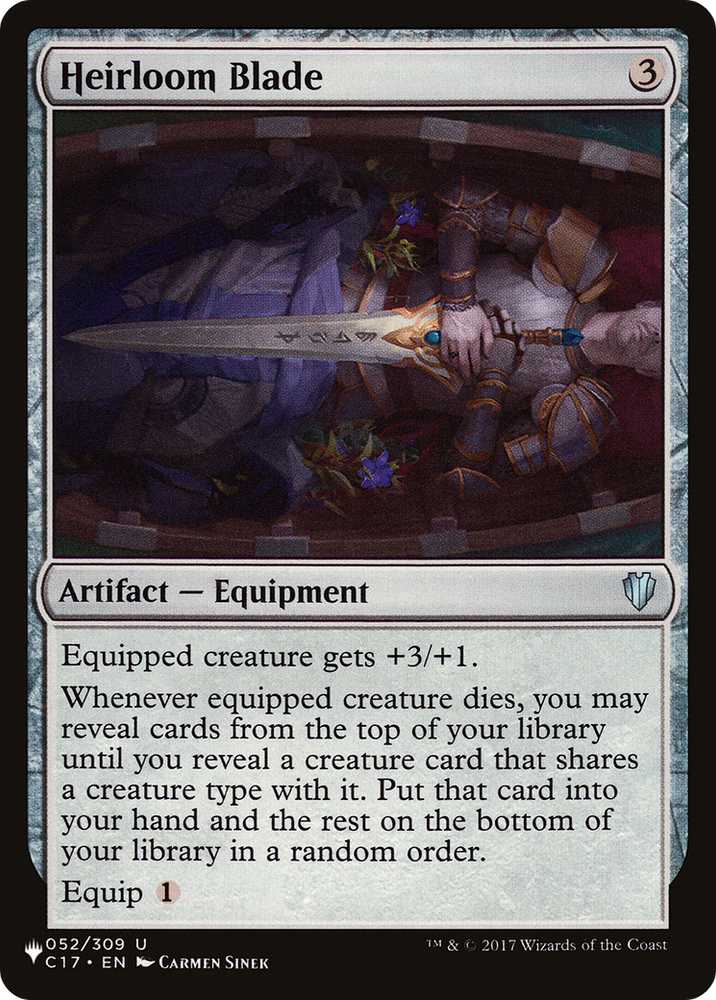Heirloom Blade [Secret Lair: Angels] Magic: The Gathering