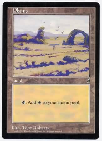 Plains (Oversized) [Oversize Cards] Magic: The Gathering