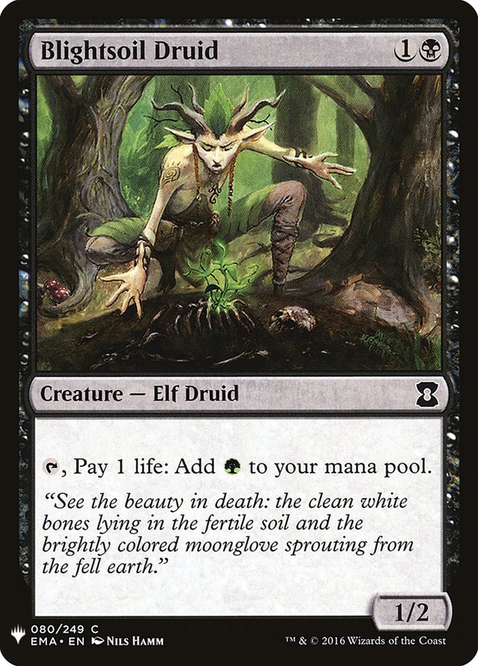 Blightsoil Druid [Mystery Booster] Magic: The Gathering