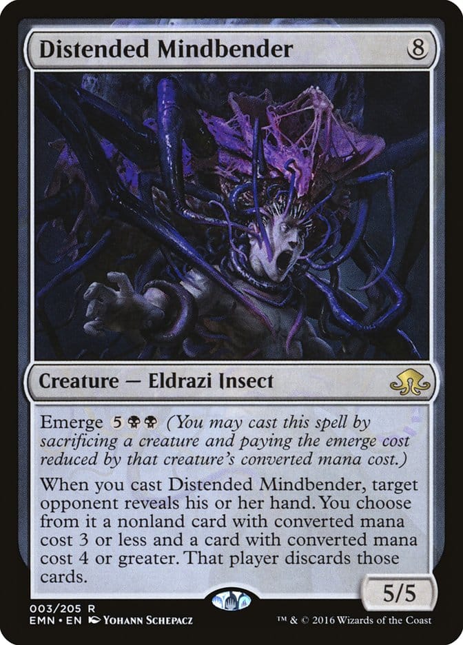 Distended Mindbender [Eldritch Moon] Magic: The Gathering