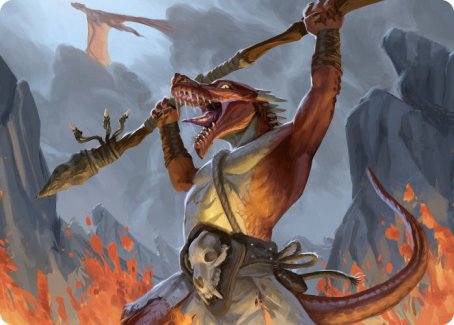 Kobold Art Card [Dungeons & Dragons: Adventures in the Forgotten Realms Art Series] Magic: The Gathering