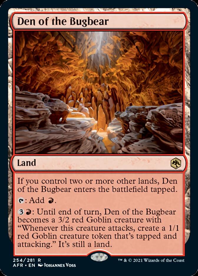 Den of the Bugbear [Dungeons & Dragons: Adventures in the Forgotten Realms] Magic: The Gathering