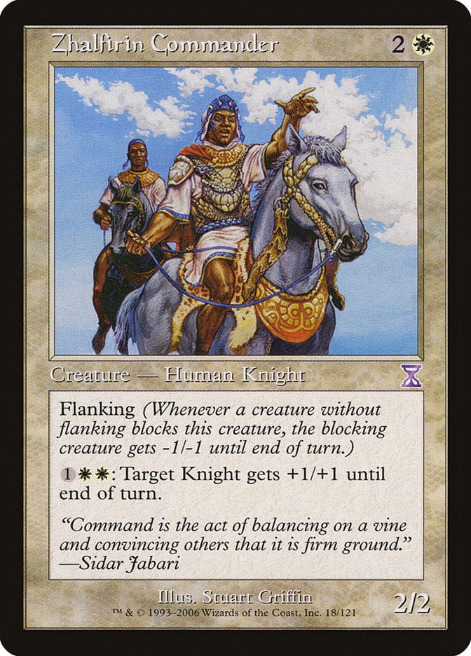 Zhalfirin Commander [Time Spiral Timeshifted] Magic: The Gathering