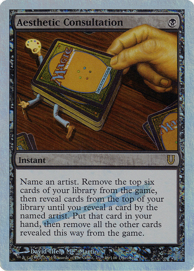 Aesthetic Consultation (Alternate Foil) [Unhinged] Magic: The Gathering