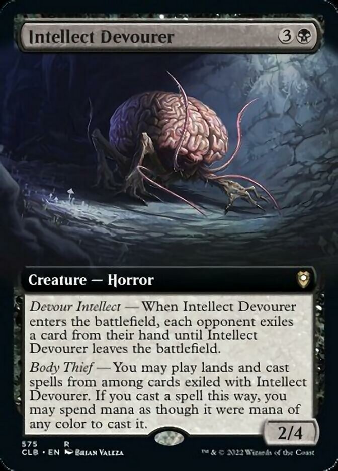 Intellect Devourer (Extended Art) [Commander Legends: Battle for Baldur's Gate] Magic: The Gathering
