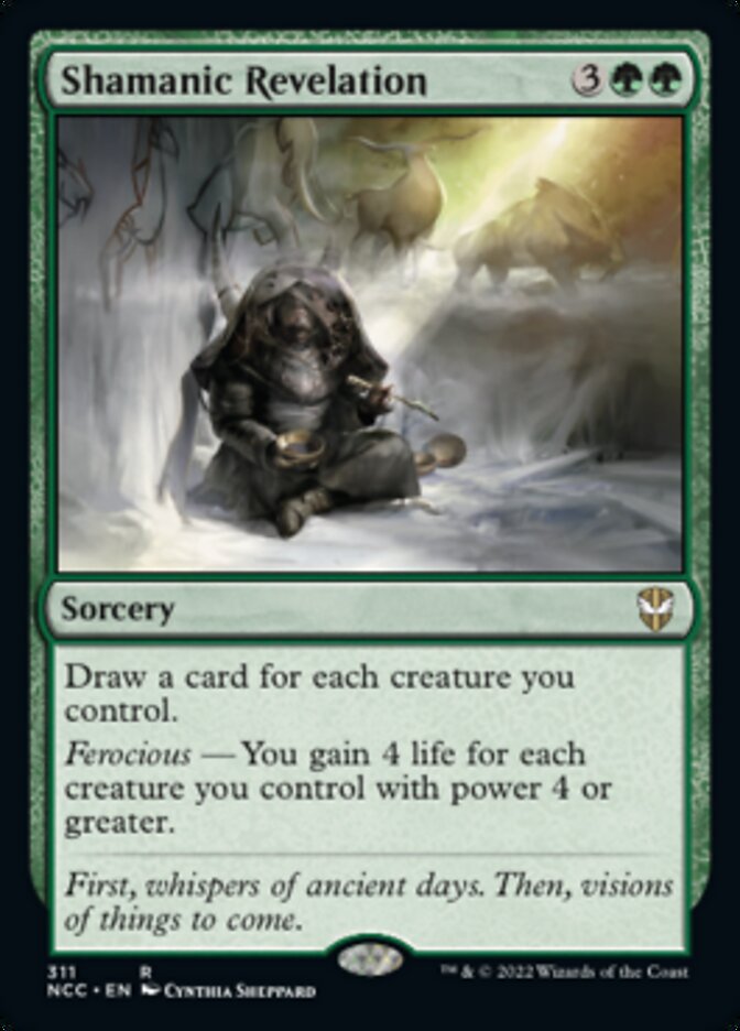 Shamanic Revelation [Streets of New Capenna Commander] Magic: The Gathering
