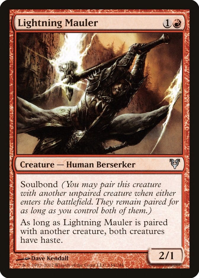 Lightning Mauler [Avacyn Restored] Magic: The Gathering