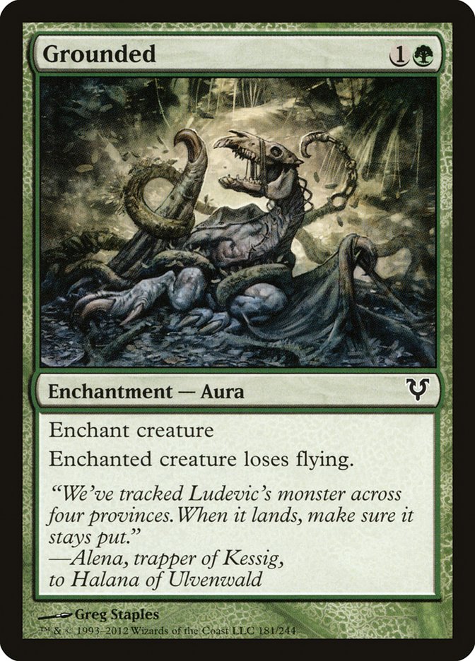 Grounded [Avacyn Restored] Magic: The Gathering