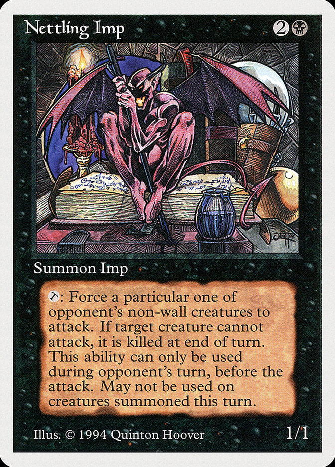 Nettling Imp [Summer Magic / Edgar] Magic: The Gathering