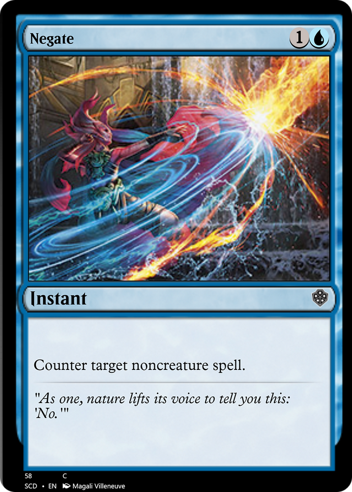 Negate [Starter Commander Decks] Magic: The Gathering