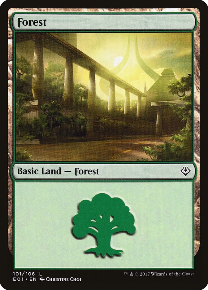 Forest (101) [Archenemy: Nicol Bolas] Magic: The Gathering