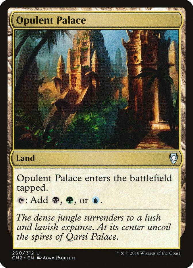 Opulent Palace [Commander Anthology Volume II] Magic: The Gathering