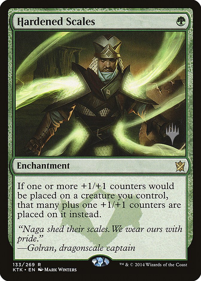 Hardened Scales (Promo Pack) [Khans of Tarkir Promos] Magic: The Gathering