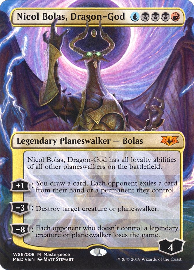 Nicol Bolas, Dragon-God [Mythic Edition] Magic: The Gathering