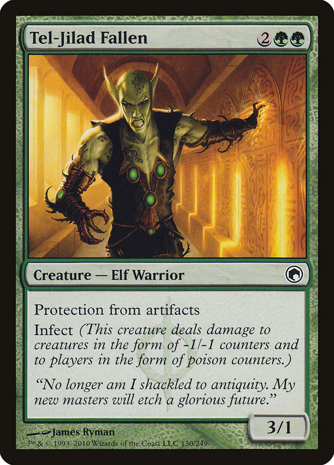 Tel-Jilad Fallen [Scars of Mirrodin] Magic: The Gathering