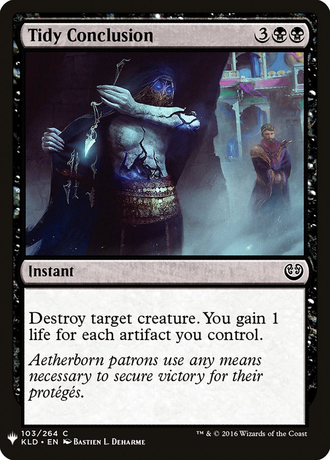 Tidy Conclusion [Mystery Booster] Magic: The Gathering