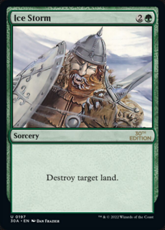 Ice Storm [30th Anniversary Edition] Magic: The Gathering