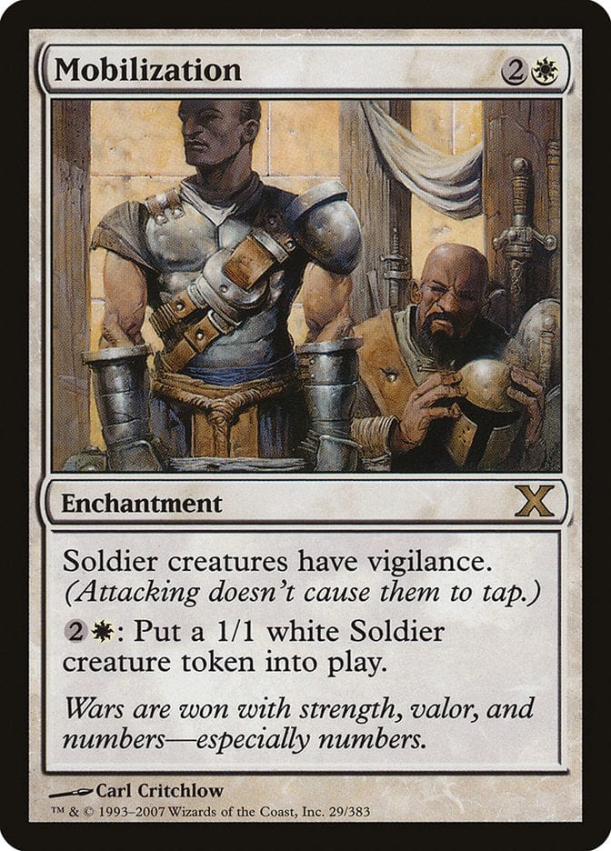 Mobilization [Tenth Edition] Magic: The Gathering