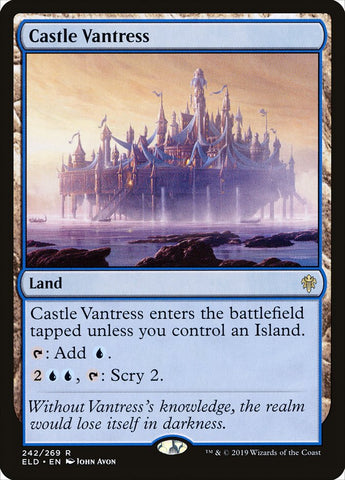 Castle Vantress [Throne of Eldraine] Magic: The Gathering