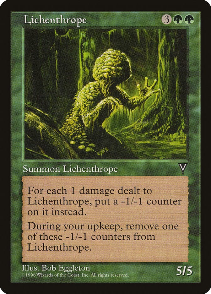 Lichenthrope [Visions] Magic: The Gathering