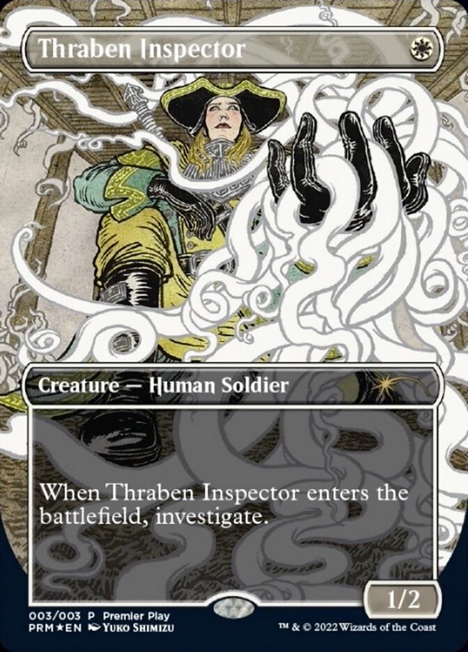 Thraben Inspector (Borderless Alternate-Art) [Regional Championship Qualifiers 2022] Magic: The Gathering