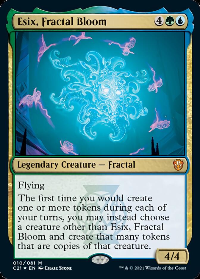 Esix, Fractal Bloom [Commander 2021] Magic: The Gathering