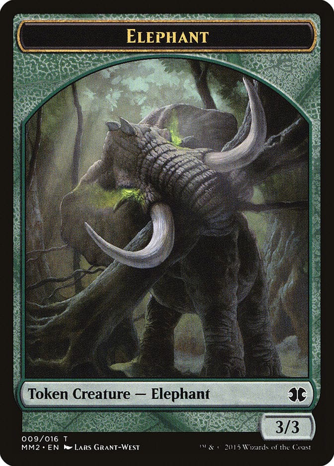 Elephant Token [Modern Masters 2015 Tokens] Magic: The Gathering