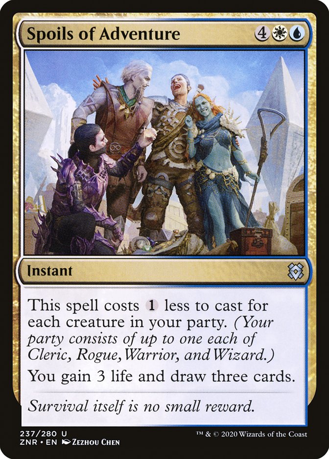 Spoils of Adventure [Zendikar Rising] Magic: The Gathering