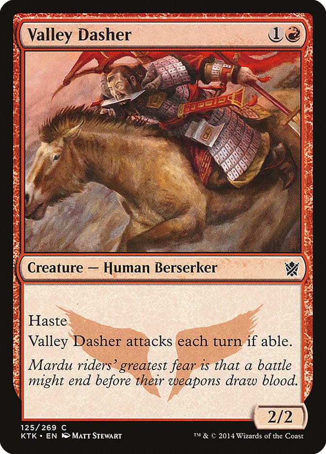 Valley Dasher [Khans of Tarkir] Magic: The Gathering