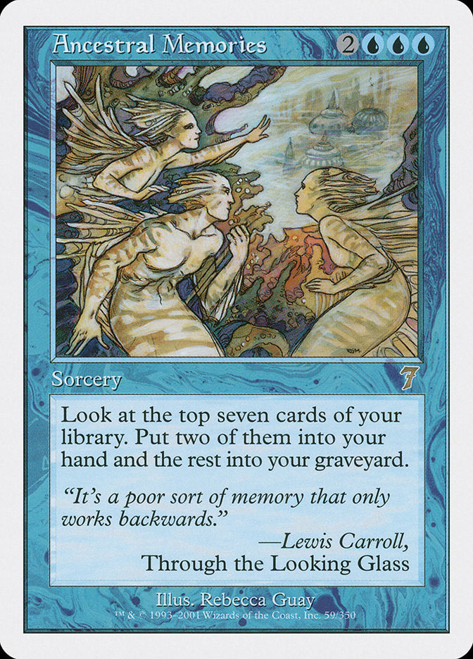 Ancestral Memories [Seventh Edition] Magic: The Gathering