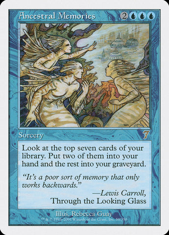 Ancestral Memories [Seventh Edition] Magic: The Gathering