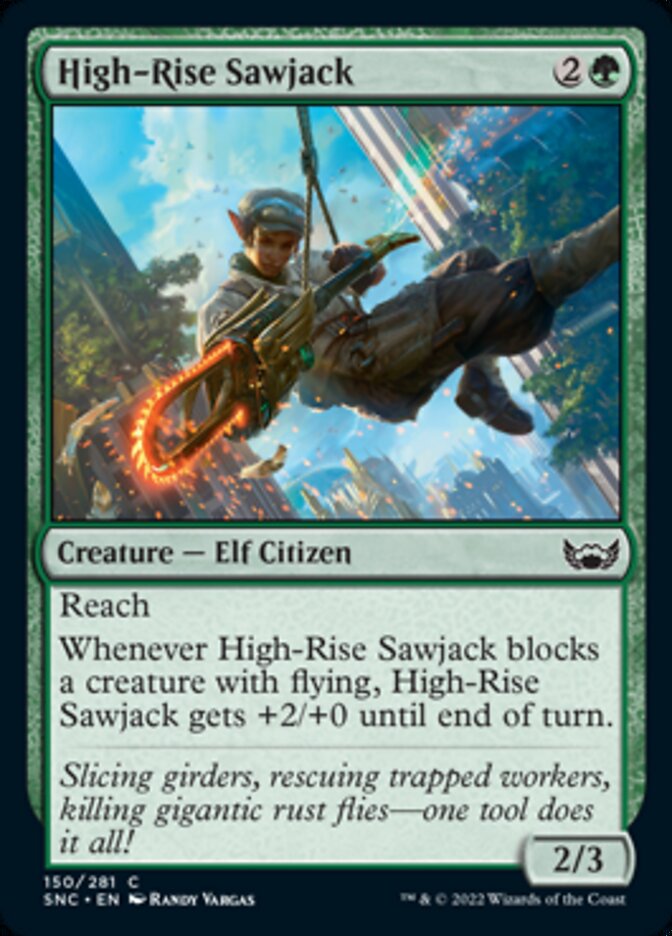 High-Rise Sawjack [Streets of New Capenna] Magic: The Gathering
