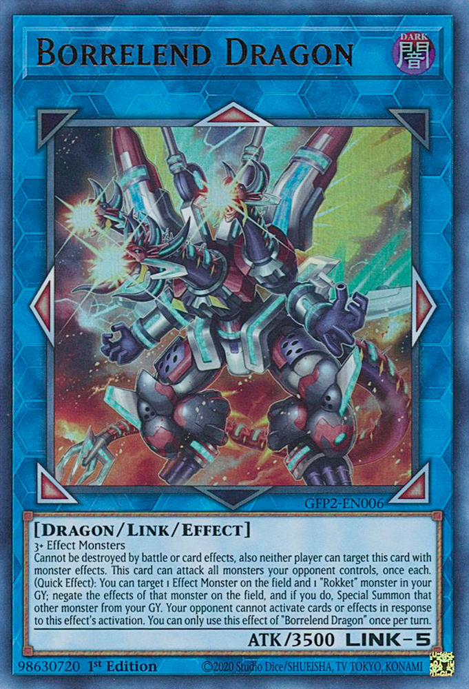 Borrelend Dragon [GFP2-EN006] Ultra Rare - Yugioh Cards For Your TCG Needs!
