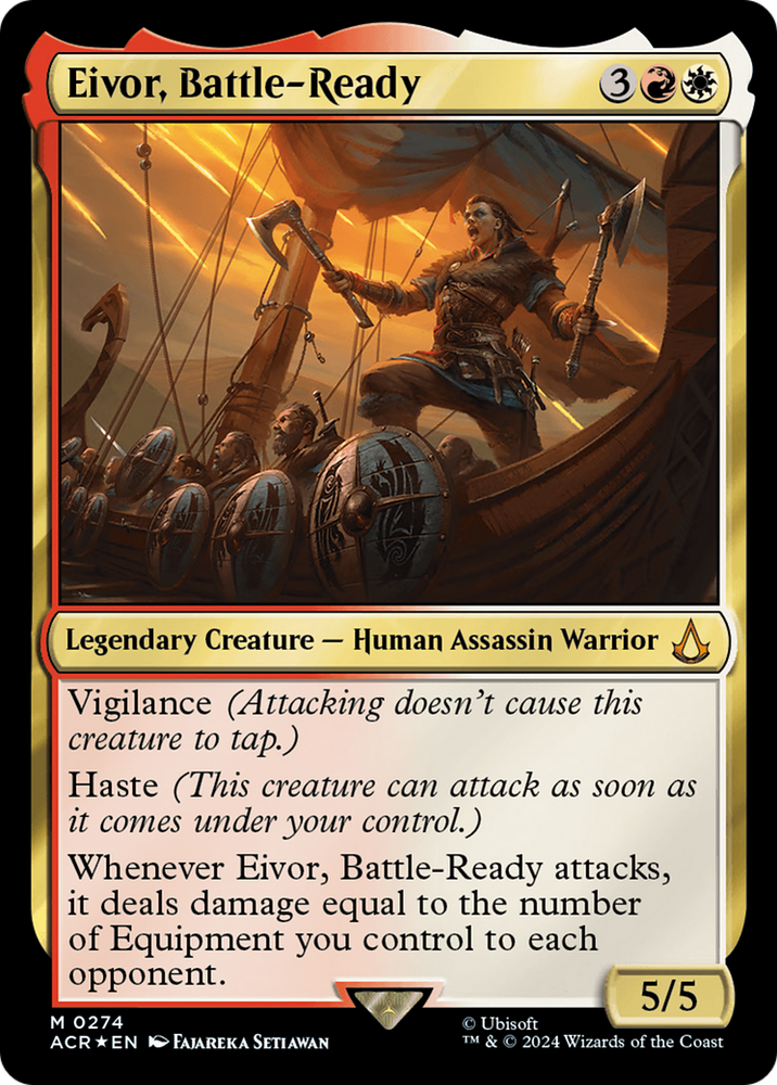 Eivor, Battle-Ready [Assassin's Creed] Magic: The Gathering
